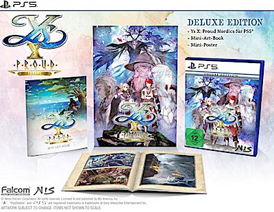 Ys X (10): Prooud Nordics  PS-5  Deluxe Ed.