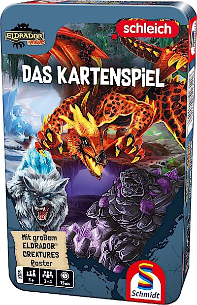 Schleich: Eldrador Creatures - Das Kartenspiel (Metalldose)