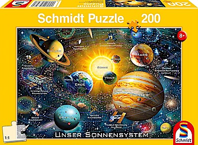 Puzzle - Unser Sonnensystem (200 Teile)