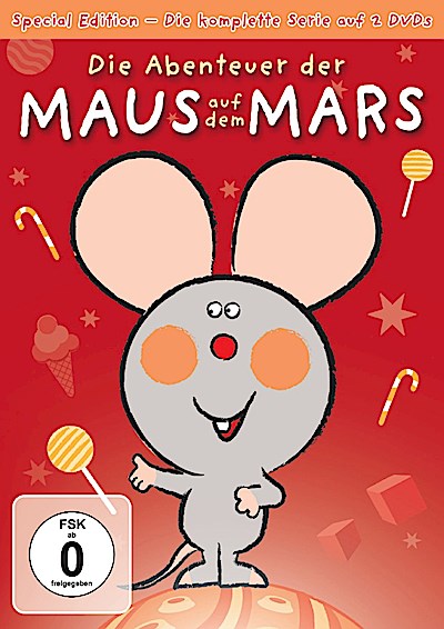 Die Abenteuer der Maus auf dem Mars, Die komplete Serie,2 DVDs (Special Edition)