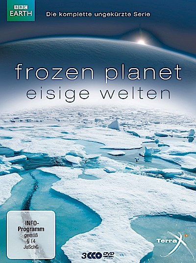 Frozen Planet - Eisige Welten. Die komplette ungekürzte Serie, 3 DVDs