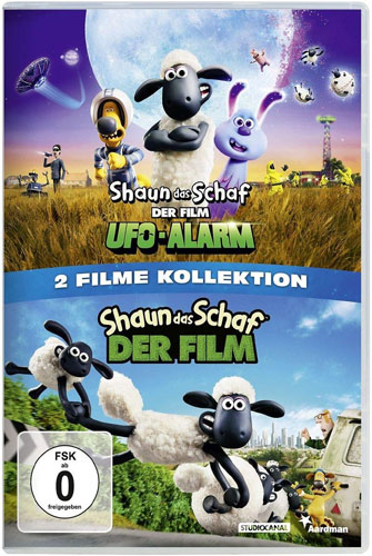 Shaun das Schaf - Der Film  1&2 (DVD) Doppelset, 2Disc