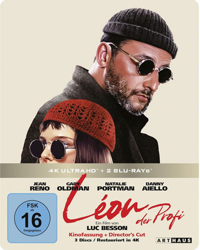 Leon - Der Profi (UHD+BR) Directors Cut + Kino Min: 132/DD5.1/WS  Digital Remastered