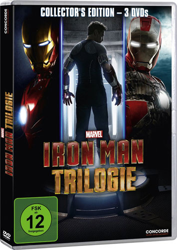 Iron Man  Trilogie (DVD) C.E.  3DVDs Min: 382/DD5.1/WS