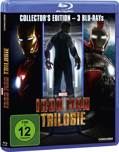 Iron Man  Trilogie (BR) C.E.   3Discs Min: 382/DD5.1/WS