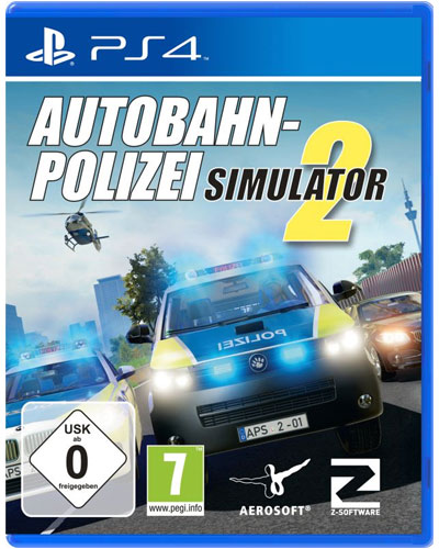 Autobahnpolizei Simulator 2  PS-4  budget