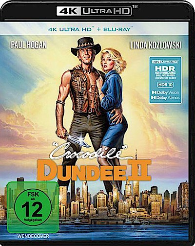 Crocodile Dundee II (UHD+BR) 4K  Min: 112/DD5.1/WS