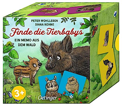 Finde die Tierbabys - Ein Memo aus dem Wald