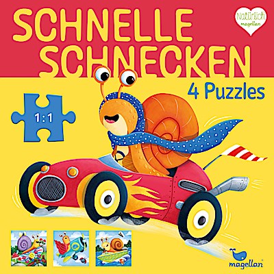 Schnelle Schnecken - 4 Puzzles