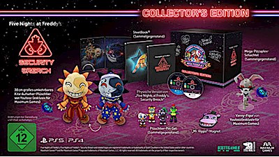 Five Nights at Freddy’s, Security Breach,1 PS4-Blu-Ray Disc (Collector’s Edition)