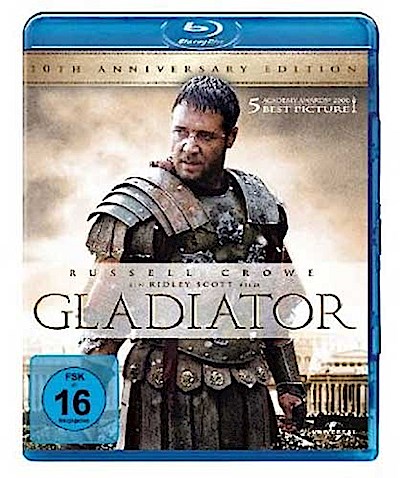Gladiator (BR)  10th Anniversary Edition Min: 171 + Bonus 660/DD5.1/WS    2BRs