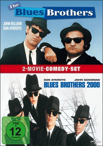 Blues Brothers  1 & 2 (DVD)  DP 2Disc Min: 255/DTS-HD5.1/HD  Doppelsets