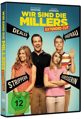 Wir sind die Millers (DVD)  Extended Cut Min: 105/DD5.1/WS