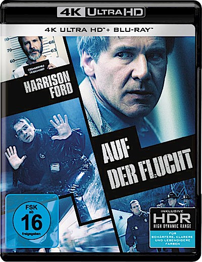 Auf der Flucht (UHD+BR) 2Disc  Min: 116/DD5.1/WS 4K-Ultra, Replenishment