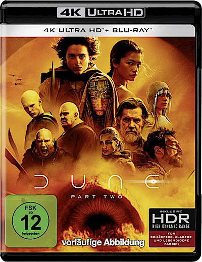Dune  Part Two (UHD+BR) 4K  Min: 166/DD5.1/WS