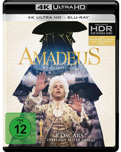 Amadeus (UHD) 4K  Min: 172/DD5.1/WS 2Disc