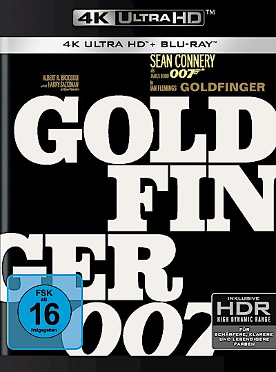 James Bond - Goldfinger (4K-UHD + Blu-ray)