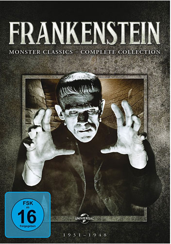 Frankenstein - Monster Classics BOX(DVD) 7DVDs, Complete Collection, 7 Filme