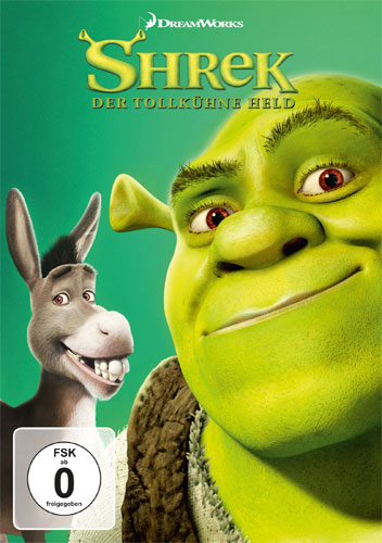 Shrek #1 (DVD) Der tollkühne Held Min: 86/DD5.1/WS Dreamworks, Neues Cover