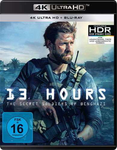 13 Hours (UHD) The Secret Soldiers o.B. Min: 144/DD5.1/WS  4K  ...of Benghazi