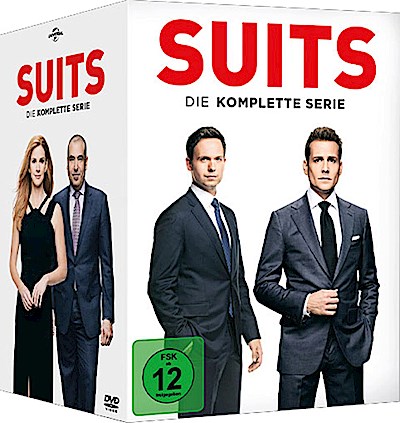 Suits - Komplett BOX (DVD) 34 Disc Min: 5626/DD5.1/WS 134 Episoden