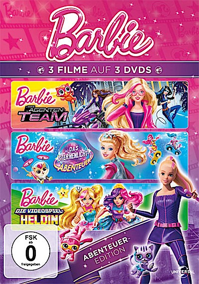 Barbie:  Abenteuer-Edition (DVD) Min: 218/DD/VB   3Disc
