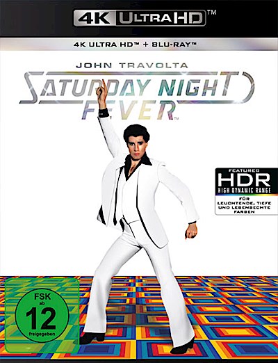 Saturday Night Fever (UHD+BR) 4K  2Disc Min: 119/DD5.1/WS