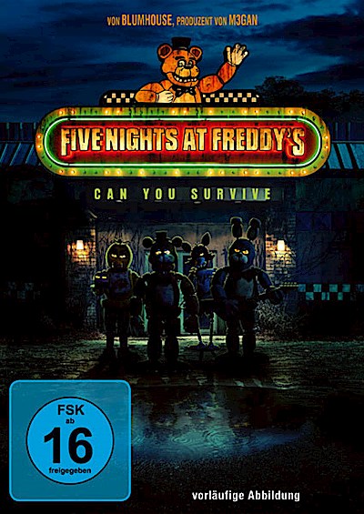Five Nights at Freddys (DVD)  Min: 106/DD5.1/WS