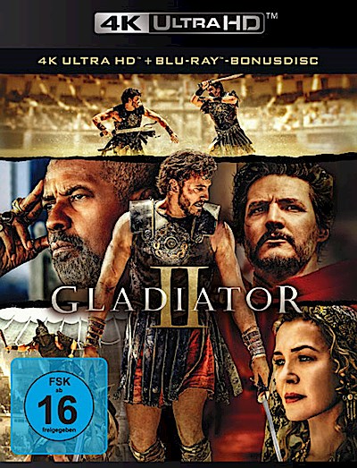 Gladiator II (UHD+BR) 4K  Min: /DD5.1/WS 2Disc