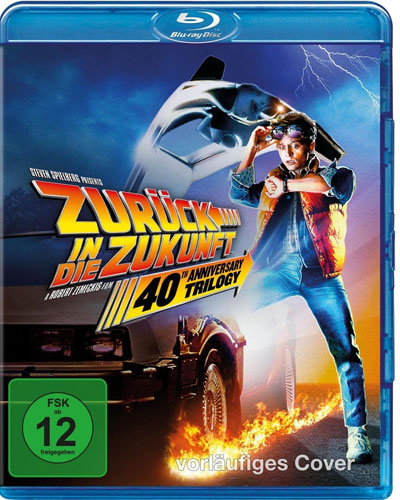 Zurück in die Zukunft  Trilogie (BR) 40th AE  The 40th Anniversary Edition, Remastered, 4Disc