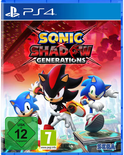Sonic x Shadow Generations  PS-4  Reprint