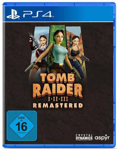 Tomb Raider 1-3  PS-4  Remastered