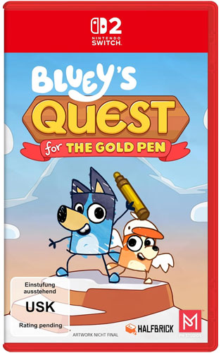 Blueys Quest for the gold Pen  NSW2