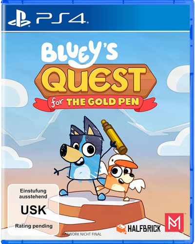Blueys Quest for the gold Pen  PS-4