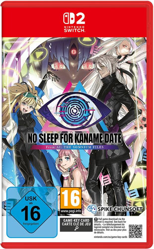 No Sleep for Kaname Date  NSW2  Aiba Edition  From AI: THE SOMNIUM FILES (SSK) Softwareschlüsselkarte