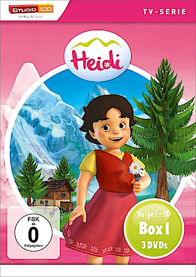 Heidi - TV-Serie: Box 1 (Folgen 01-10/CGI)