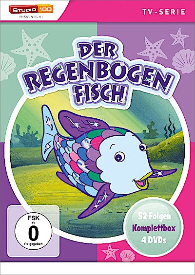 Der Regenbogenfisch – Komplettbox (52 Folgen auf 4 DVDs)
