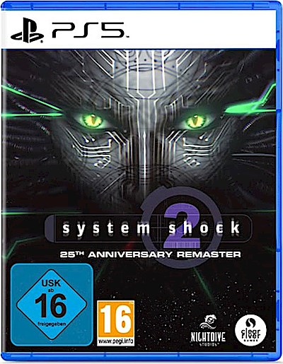 System Shock 2  Remastered  PS-5  25th Anniv.