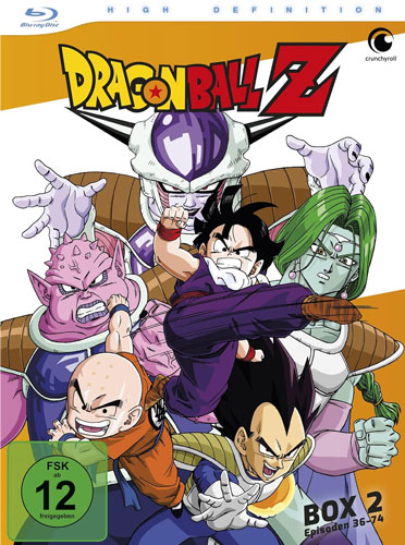 Dragonball Z - BOX 2 (BR) TV  4Disc, Folge 36-74