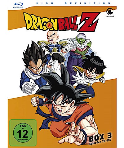 Dragonball Z - BOX 3 (BR) TV  4Disc, Folge 75-107