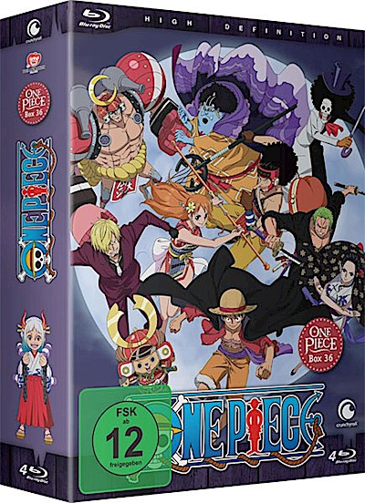 One Piece BOX 36 (BR)  TV-Serie  4Disc, Ep.: 1026–1050