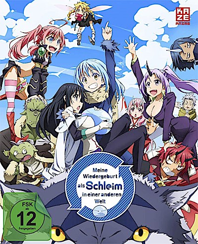 Meine Wiedergeburt als Schleim..  Staffel 1 (BR)  Gesamtausgabe, 4Disc, Ep. 01-24 (Relaunch)