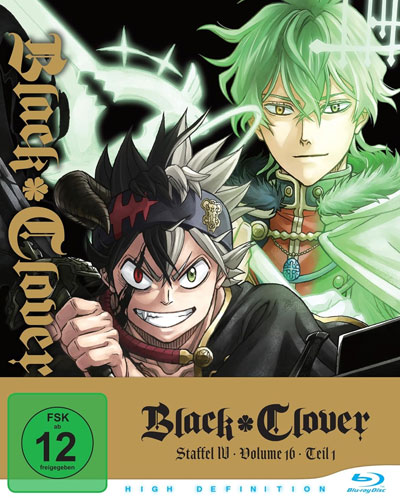 Black Clover - Staffel 4 - Box 1 (BR)  2Disc, Ep.: 155-162