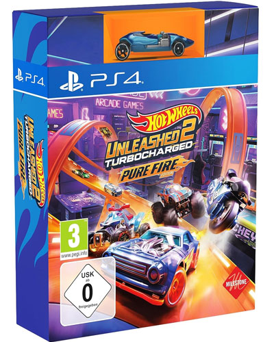 Hot Wheels Unleashed 2 Turbocharged  PS-4  PF Ed.  Pure Fire Edition