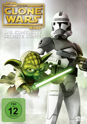 Star Wars: Clone Wars - Staffel #6 (DVD) Min: 275/DD5.1/WS  3Disc *Repack