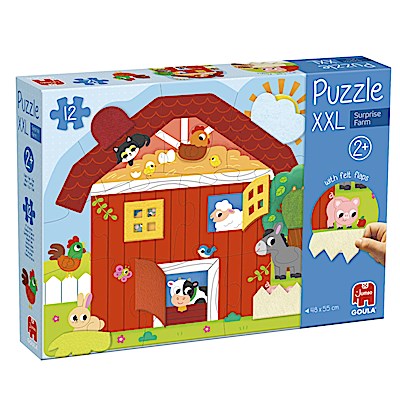 GOULA - XXL-Puzzle Überraschungsbauernhof