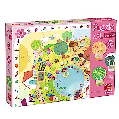 GOULA - XXL-Puzzle Jahreszeiten