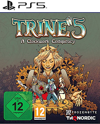 Trine 5  PS-5  A Clockwork Conspiracy