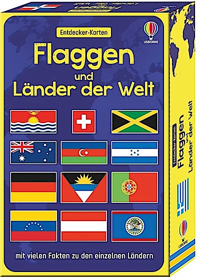 Entdecker-Karten: Flaggen und Länder der Welt