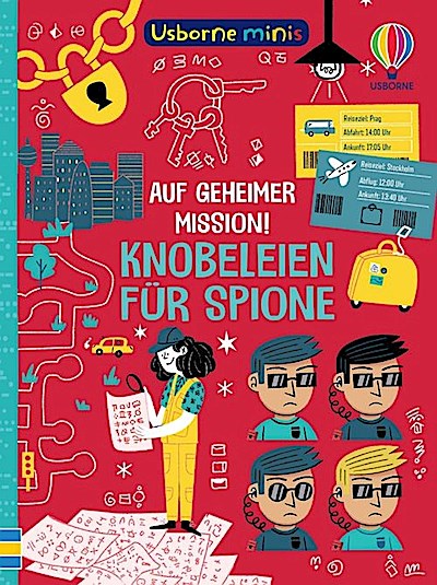 Usborne Minis: Auf geheimer Mission! Knobeleien für Spione